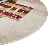 4 juli Onafhankelijkheidsdag vlag ontwerp Snijplank (Hoek)