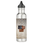 4 juli Onafhankelijkheidsdag  vlag ontwerp Waterfles (Links)