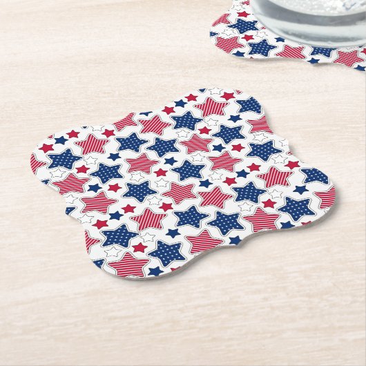 4 juli Onderzetters (Gekanteld)