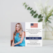 4 juli onroerend goed briefkaart (Staand voorkant)