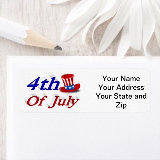 4 juli oom Sam Etiket (Insitu)