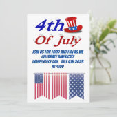 4 juli oom Sam Kaart (Staand voorkant)