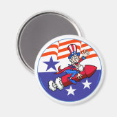 4 juli oom Sam Magnet (Voorkant / Achterkant)