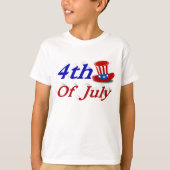 4 juli oom Sam T-shirt (Voorkant)