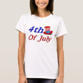 4 juli oom Sam T-Shirt (Voorkant)