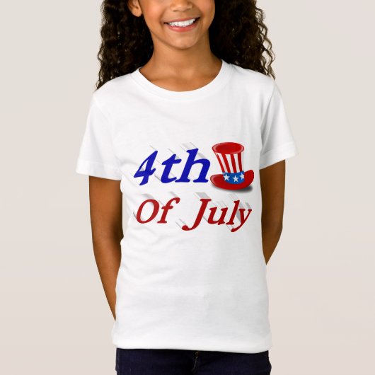 4 juli oom Sam T-Shirt (Voorkant)