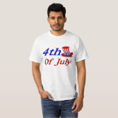 4 juli oom Sam T-shirt (Voorkant volledig)