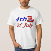 4 juli oom Sam T-shirt (Voorkant)