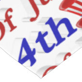 4 juli oom Sam Tafelkleed (Gekanteld)