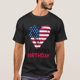 4 juli-oomp patriote Amerika Vlag T-shirt