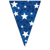 4 juli op blauw vlaggetjes (Eerste vlag)