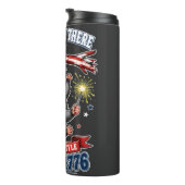 4 juli opossum hangende thermische tumbler thermosbeker (Geroteerd rechts)