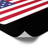4 juli Oregon: Amerikaanse vlaggenpartij Poster (Hoek)