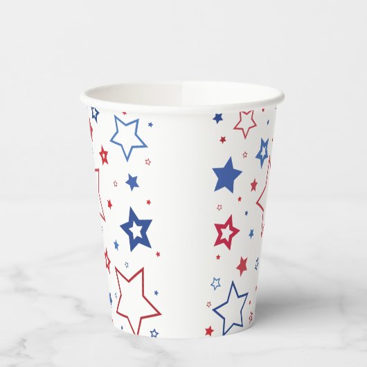 4 juli papieren bekers (Links)