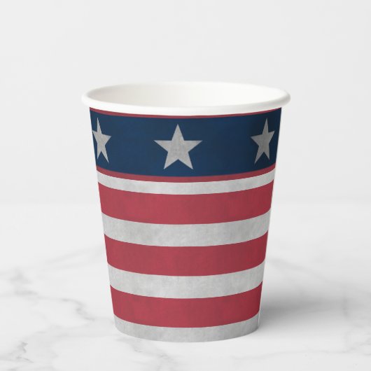4 juli papieren bekers (Achterkant)