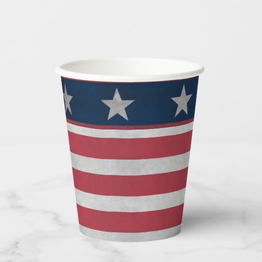 4 juli papieren bekers (Voorkant)