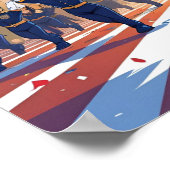 4 juli Parade Celebration Poster Download (Hoek)