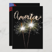 4 juli-partijboekhouder kaart (Voorkant / Achterkant)