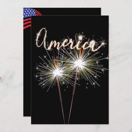 4 juli-partijboekhouder kaart (Voorkant / Achterkant)