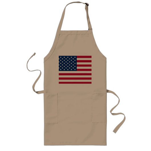 4 JULI PATRIOT Kitchen GRILLOUT Schorten (Voorkant)
