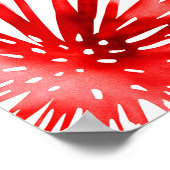 4 juli Patriottisch 1e verjaardagsfeest Welkom bor Poster (Hoek)