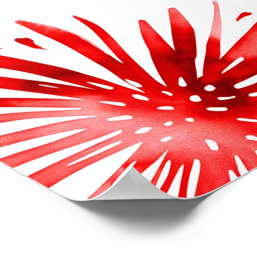 4 juli Patriottisch 2e Verjaardagsfeestje Welkomst Poster (Hoek)