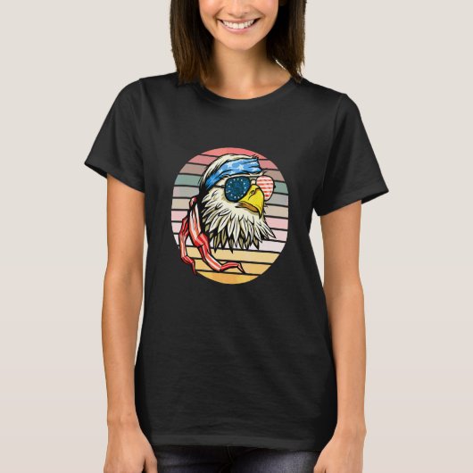 4 juli Patriottisch Amerika Verenigde Staten Ameri T-shirt (Voorkant)