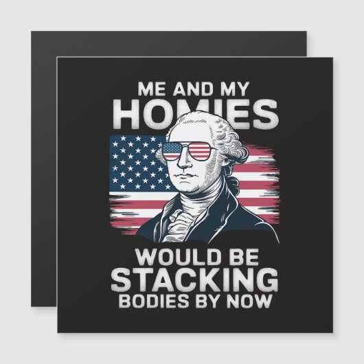 4 juli patriottisch Amerikaans (Voorkant / Achterkant)