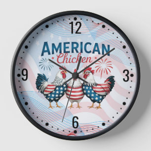 4 juli patriottisch Amerikaans kip ontwerp