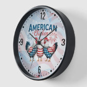 4 juli patriottisch Amerikaans kip ontwerp (Hoek)