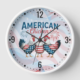 4 juli patriottisch Amerikaans kip ontwerp