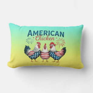 4 juli patriottisch Amerikaans kip ontwerp Kussen