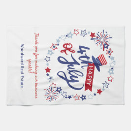 4 juli Patriottisch Decor | makelaar dank u Theedoek