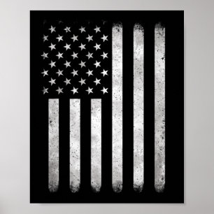 4 juli patriottisch Vierde juli vs Amerikaans Poster