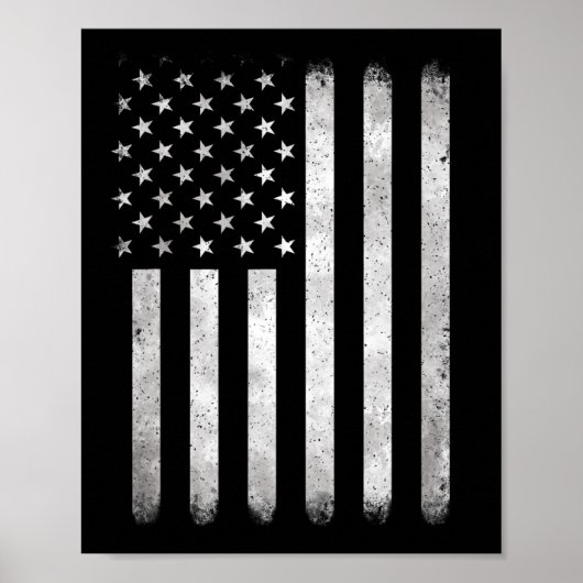 4 juli patriottisch Vierde juli vs Amerikaans Poster (Voorkant)