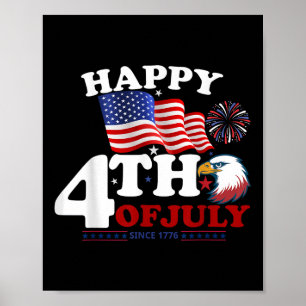 4 juli Patriottische, Amerikaanse Onafhankelijkhei Poster