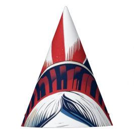 4 juli Patriottische Amerikaanse Pride Feesthoedjes