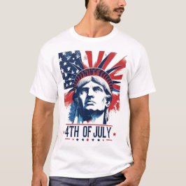 4 juli Patriottische Amerikaanse Pride T-shirt