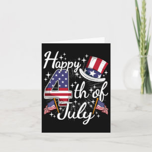 4 juli Patriottische Amerikaanse vlag Amerikaanse Kaart