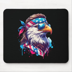 4 juli Patriottische Funny Eagle 4 juli Verenigde  Muismat