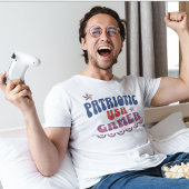 4 juli Patriottische Gamer T-shirt