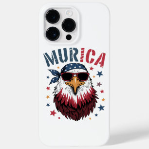 4 juli patriottische grappige adelaar VS Case-Mate iPhone 14 Pro Max Hoesje