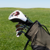4 juli patriottische grappige adelaar VS Golfheadcover (Insitu)