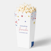 4 juli Patriottische onafhankelijkheid verjaardags Bedankdoosjes (Popped)