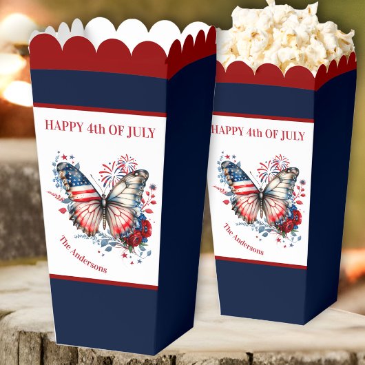 4 juli Patriottische Onafhankelijkheidsdag Familie Bedankdoosjes