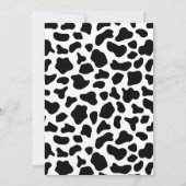 4 juli Patriottische Rodeo Verjaardag Uitnodiging (Achterkant)