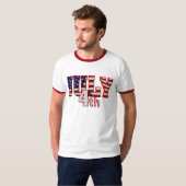 4 juli patriottische T-shirts (Voorkant volledig)
