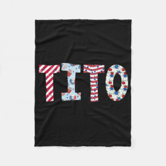 4 juli Patriottische Tito Onafhankelijkheidsdag Am Fleece Deken