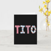 4 juli Patriottische Tito Onafhankelijkheidsdag Kaart (Gele Bloem)