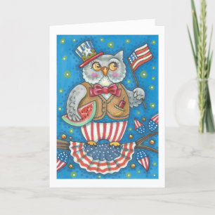 4 JULI PATRIOTTISCHE UIL WENSKAART Vers Kaart